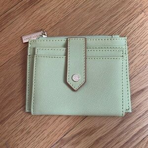 Anne Klein Green Wallet Money Coin Purse